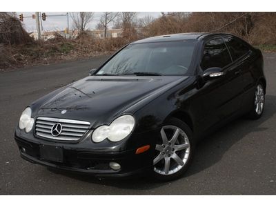 2004 mercedes c230 kompressor supercharged coupe panoroof two ownersnoreserve!!!