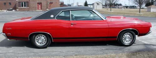 1969 ford torino gt, red, low miles, low reserve, grand touring