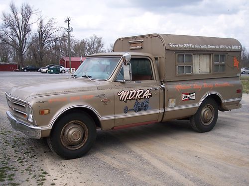 1968 chevy c20 vintage camper nhra push truck rat rod gasser