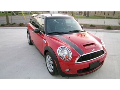 Clubman 6 speed! turbo s ! premium !leather! two sunroofs!no reserve!2009