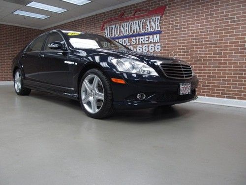 2008 mercedes benz s550 4-matic amg sport p2 package navigation night vision