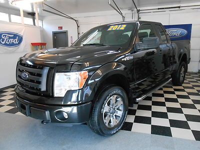 2012 f150 ext cab 4x4 6k no reserve salvage rebuildable stx like new