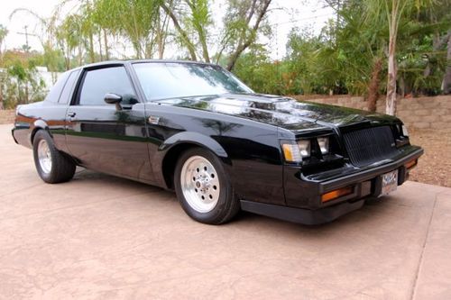 1987 buick grand national beautiful 100% rust free cali car 500hp beats $16,500
