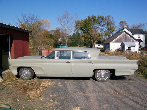 1958 lincoln continental mkiii with matching parts car