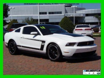 2012 ford mustang boss 302 26k miles*manual trans*sport seats*1owner*we finance!