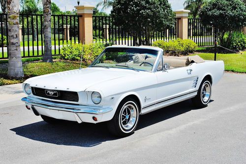 Really nice v-8 p.s,1966 ford mustang convertible converted from hardtop sweet.