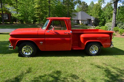 1964 chevy c10 pickup step side bed, new frame off restoration, 170 pics