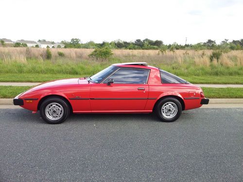 Mazda rx-7 1979 low miles, all documentation, mint, collector car, mint sa22c