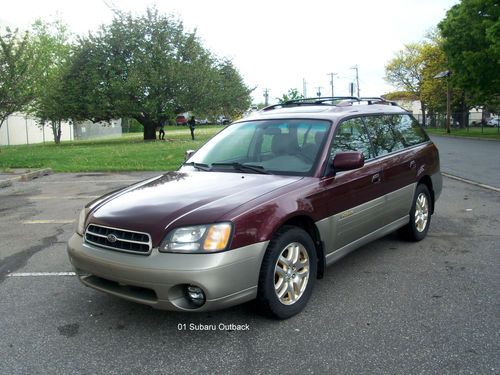 2001 subaru outback limited wagon 4-door 2.5l 5 speed 1 owner well maintained