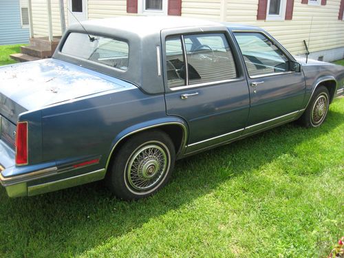 1987 cadillac fleetwood deville great running classic,cold air factory cb rare