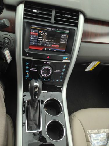2013 ford edge limited awd 2k mi sport pkg 3.5l v6 -warranty- loaded w/ options