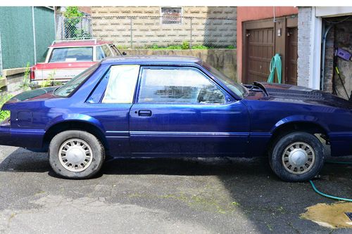 1991 ford mustang lx sedan notch back