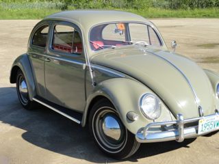 1955 classic original oval window vw bug