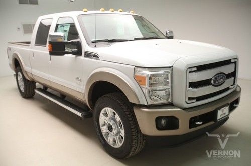 2013 king ranch crew 4x4 fx4 navigation sunroof leather heated 20s aluminum v8