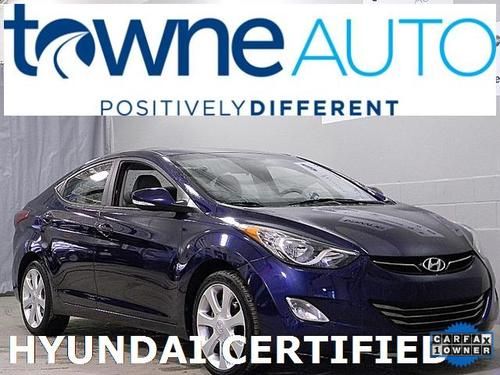 11 elantra limited moon roof xm certified 10 year warr