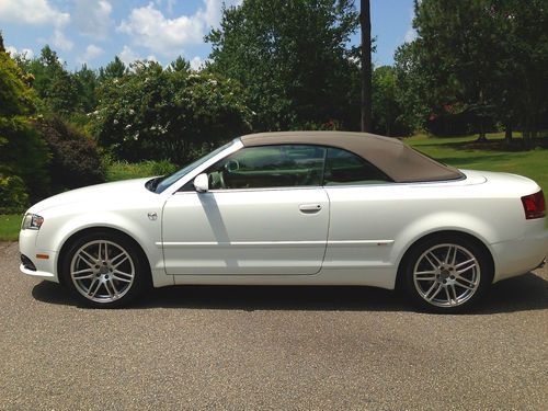 2009 audi a4 cabriolet convertible only 18k miles clear title!!!!!