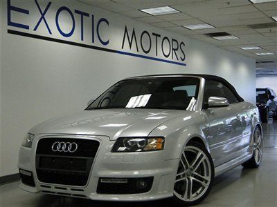 2005 audi s4 quattro cabriolet!! sil/blk bose 6-cd xenons blk-softtop 19"whls!!