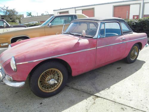 1966 mgb one owner california car since new