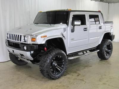 4x4 4dr sut suv 6.2l nav cd 4inch lift low miles hummer supercharged 22's loaded