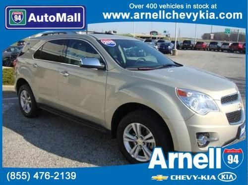 2012 chevrolet equinox ltz... leather and awd!!