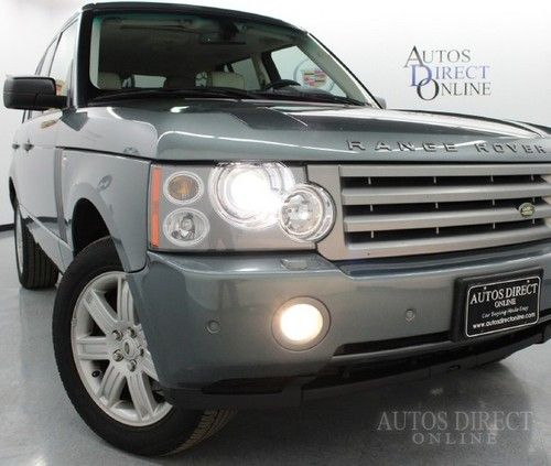 We finance 2006 land rover range rover hse 4wd clean carfax navi 6cd mroof htsts