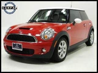 2008 mini cooper s 2dr coupe 6 speed manul leather cd/aux sport mode loaded!!