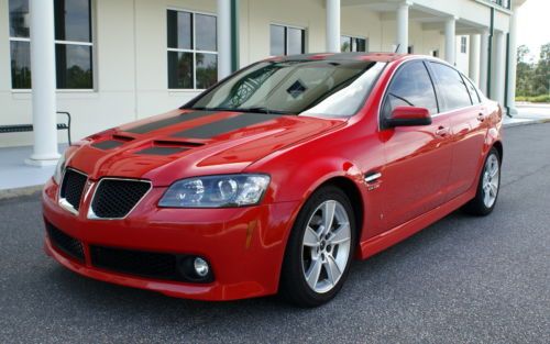 Pontiac g8 gt, 52k miles, 460hp, tuned, red and hot !!!!