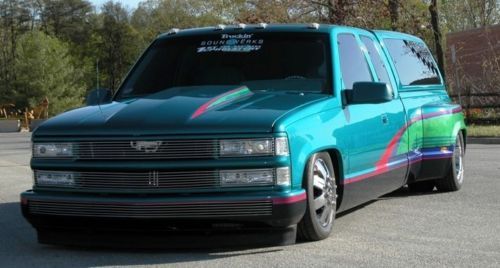 1994 chevrolet 3500 clubcab dually - 454 vortech supercharged custom show truck
