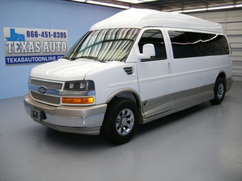 We finance!!  2011 chevrolet express 2500 limited se high top tv 25k texas auto