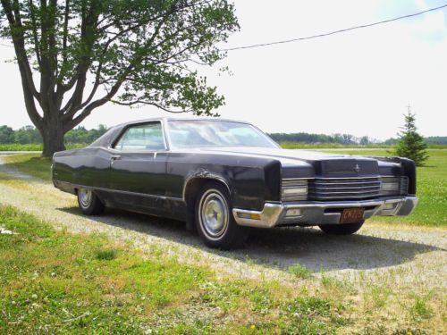 1970 lincoln continental 2-door hard top coupe