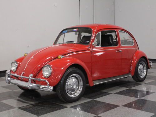 One-owner beetle, book full of records, lovingly restored, vintage air!