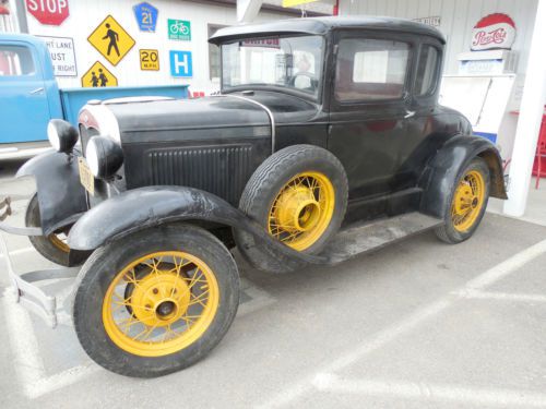 1931 ford model a coupe runs and drives