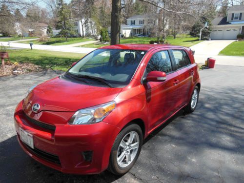 2010 scion xd in barcelona red with only 37,300 miles &amp; in excellent condition