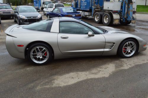 One owner corvette c5 coupe salvage wrecked rebuildable repairable z06 wheels
