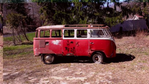 1960 vw bus project