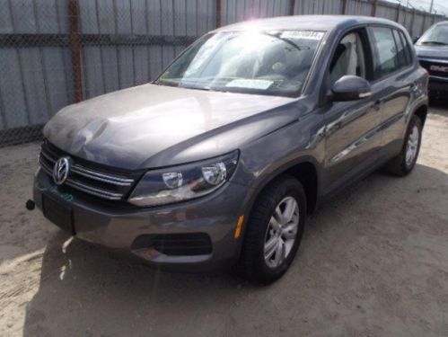 2014 volkswagen tiguan s damaged fixable starts! turbocharged! low miles! l@@k!