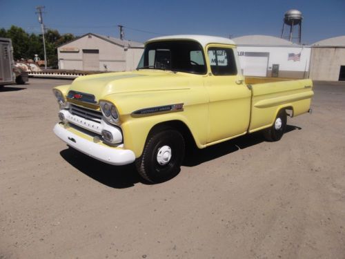 1959 chevy 3200 apache fleetside pickup