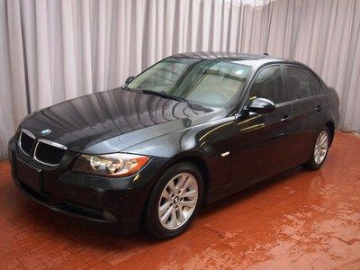 Clear carfax cold weather sunroof leather manual dealer inspected warranty 325xi