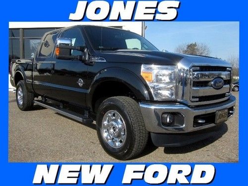 New 2013 ford super duty f-250 4wd crew cab lariat diesel msrp $57605