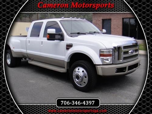 08 ford f-450 crew cab 4x4 king ranch 6.4 powerstroke