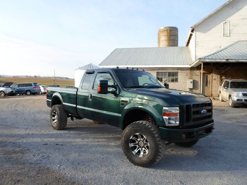 2008 ford f-350 super duty xl extended cab pickup 4-door 6.4l salvage