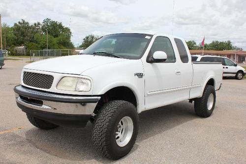 1998 ford f250 lifted extended cab runs good no reserve