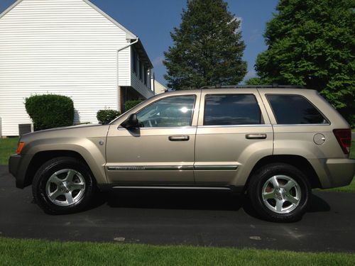 Great condition 2005 jeep grand cherokee limited, sandstone, 113500 miles