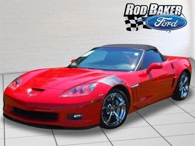 Grand sport convertible red 6.2 z06 3lt navigation leather ls3