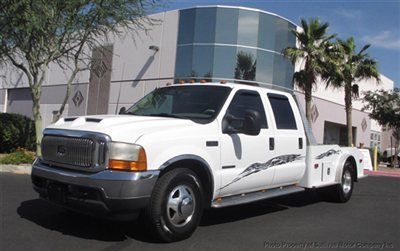 2001 ford super duty f-350 lariat 4x2 custom hauler bed