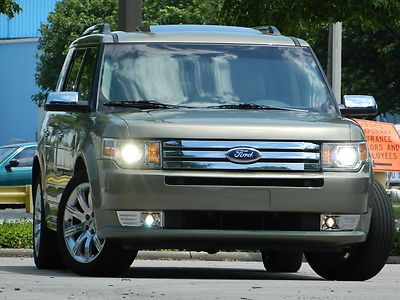 2012 ford flex limited edition panorama roof sync htd seats clear rebuilt low ml