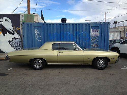 1968 chevrolet impala base hardtop 2-door 7.0l