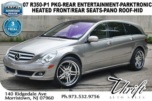 07 r350-p1 pkg-rear entertainment-parktronic-heated front/rear seats-pano roof