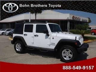 Financing warranty unlimited 4x4 awd soft top auto alloy running board 1 owner