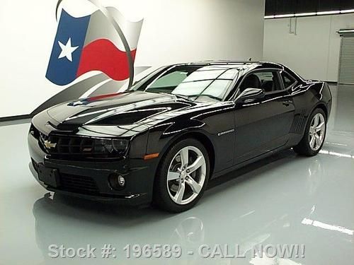 2011 chevy camaro ss rs 6-speed htd leather hud 11k mi texas direct auto